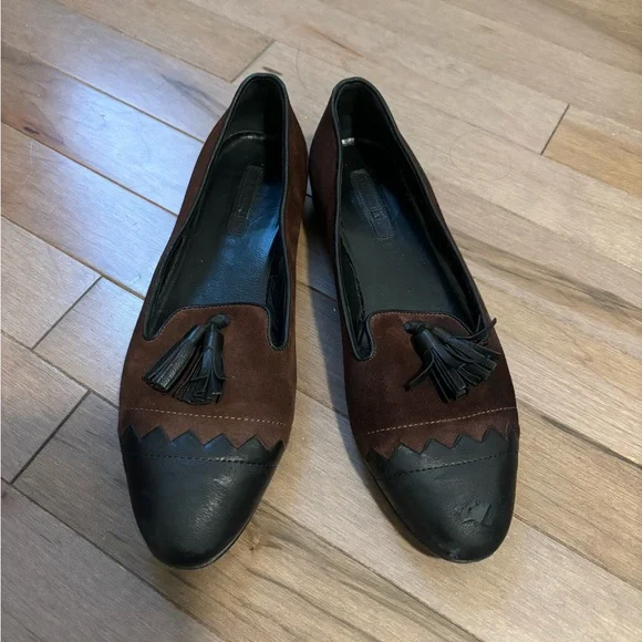 Longchamp Suede Loafers Flats - Picture 2 of 11